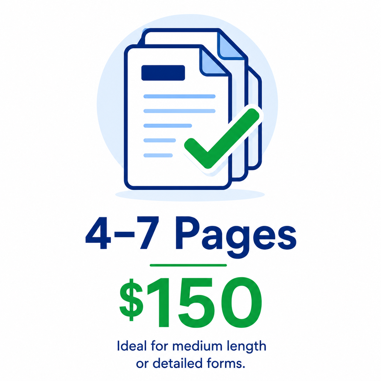 Professional Form Filling Package